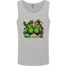 Weed Enjoy Every Day Cannabis Drugs Bong Mens Vest Tank Top Sports Grey