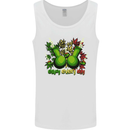 Weed Enjoy Every Day Cannabis Drugs Bong Mens Vest Tank Top White