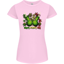 Weed Enjoy Every Day Cannabis Drugs Bong Womens Petite Cut T-Shirt Light Pink