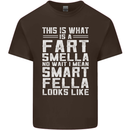 What a Fart Smella Looks Like Funny Slogan Mens Cotton T-Shirt Tee Top Dark Chocolate