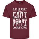 What a Fart Smella Looks Like Funny Slogan Mens Cotton T-Shirt Tee Top Maroon