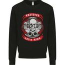 Whatever Let's Ride Biker Motorcycle Bike Mens Sweatshirt Jumper Black
