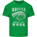 Whistle While You Work Turbo Cars Kids T-Shirt Childrens Irish Green