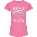 Whistle While You Work Turbo Cars Womens Petite Cut T-Shirt Azalea