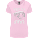 Whistle While You Work Turbo Cars Womens Wider Cut T-Shirt Light Pink