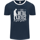 Can I Metal Detect In Your Yard Detecting Mens Ringer T-Shirt FotL Navy Blue/White