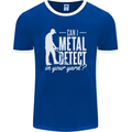 Can I Metal Detect In Your Yard Detecting Mens Ringer T-Shirt FotL Royal Blue/White