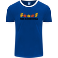 This Is How I Roll RPG Role Playing Game Mens Ringer T-Shirt FotL Royal Blue/White