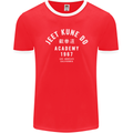 Jeet Kune Do Academy MMA Martial Arts Mens Ringer T-Shirt FotL Red/White
