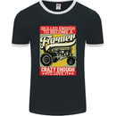Farming Skilled Enough to Be a Farmer Mens Ringer T-Shirt FotL Black/White