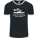 Made for Standing Not Walking Hooligan Mens Ringer T-Shirt FotL Black/White