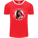 Knights Templar St. George's Father's Day Mens Ringer T-Shirt FotL Red/White