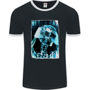 Death Ray Vision Photography Photographer Mens Ringer T-Shirt FotL Black/White