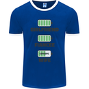 Girlfriend Fiance Wife Loading Engagement Mens Ringer T-Shirt FotL Royal Blue/White