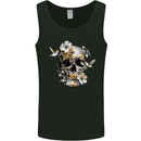 Wildlife Spring Skull Mens Vest Tank Top Black