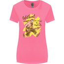 Without Music Life Would Be a Mistake Guitar Womens Wider Cut T-Shirt Azalea