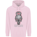 Work Hard Train Harder Training Top Workout Mens 80% Cotton Hoodie Light Pink