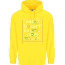 XP Gamer Gaming Arcade Games RPG Childrens Kids Hoodie Yellow