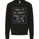 XP Gamer Gaming Arcade Games RPG Kids Sweatshirt Jumper Black