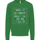XP Gamer Gaming Arcade Games RPG Kids Sweatshirt Jumper Irish Green