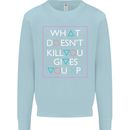 XP Gamer Gaming Arcade Games RPG Kids Sweatshirt Jumper Light Blue