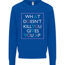 XP Gamer Gaming Arcade Games RPG Kids Sweatshirt Jumper Royal Blue