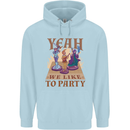 Yeah We Like to Party Role Playing Game RPG Childrens Kids Hoodie Light Blue