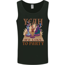 Yeah We Like to Party Role Playing Game RPG Mens Vest Tank Top Black