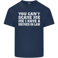You Can't Scare Me Mother in Law Mens Cotton T-Shirt Tee Top Navy Blue