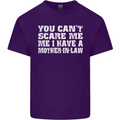 You Can't Scare Me Mother in Law Mens Cotton T-Shirt Tee Top Purple