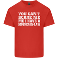 You Can't Scare Me Mother in Law Mens Cotton T-Shirt Tee Top Red