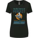 You Don't Have to Be Perfect to Be Amazing Womens Wider Cut T-Shirt Black