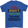 You Dont Like Me Funny Sarcastic Slogan Mens T-Shirt Cotton Gildan Royal Blue