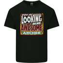 You're Looking at an Awesome Archer Mens Cotton T-Shirt Tee Top Black