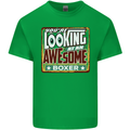 You're Looking at an Awesome Boxer Boxing Mens Cotton T-Shirt Tee Top Irish Green