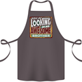 You're Looking at an Awesome Brother Cotton Apron 100% Organic Dark Grey
