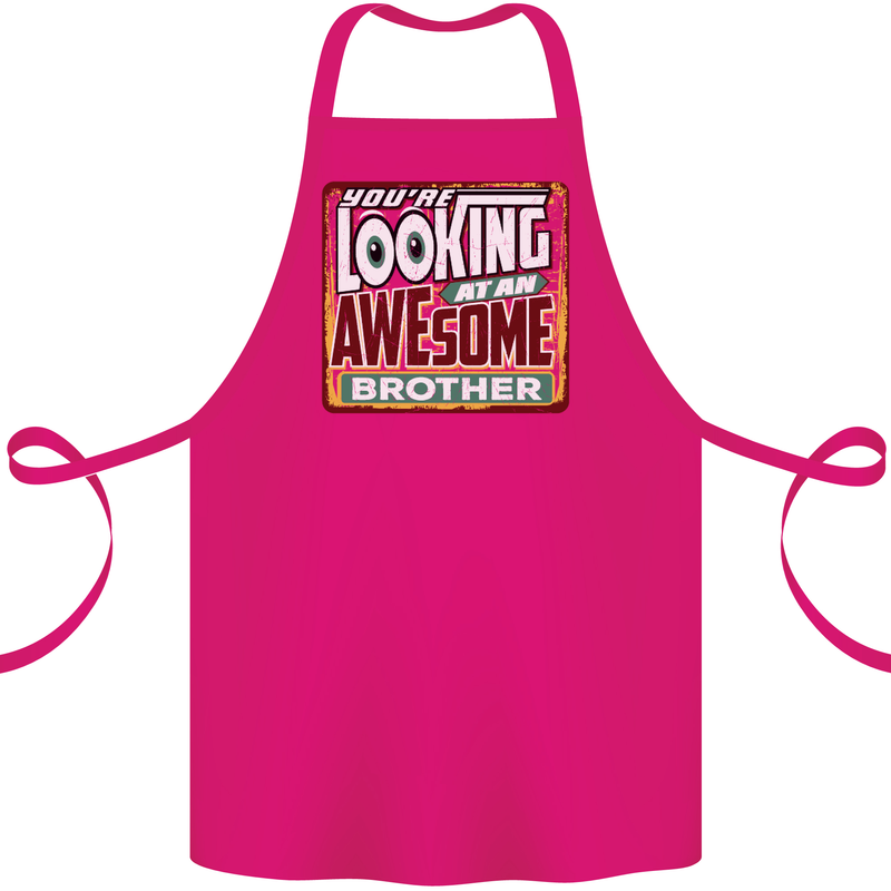 You're Looking at an Awesome Brother Cotton Apron 100% Organic Pink