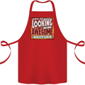 You're Looking at an Awesome Brother Cotton Apron 100% Organic Red
