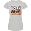 You're Looking at an Awesome Builder Womens Petite Cut T-Shirt Sports Grey