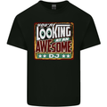 You're Looking at an Awesome DJ Mens Cotton T-Shirt Tee Top Black