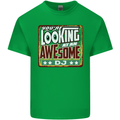 You're Looking at an Awesome DJ Mens Cotton T-Shirt Tee Top Irish Green
