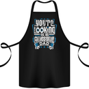 You're Looking at an Awesome Dad Cotton Apron 100% Organic Black