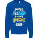 You're Looking at an Awesome Dad Mens Sweatshirt Jumper Royal Blue