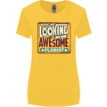 You're Looking at an Awesome Florist Womens Wider Cut T-Shirt Yellow