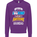 You're Looking at an Awesome Grandad Mens Sweatshirt Jumper Purple