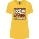 You're Looking at an Awesome IT Technician Womens Wider Cut T-Shirt Yellow