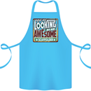 You're Looking at an Awesome Scaffolder Cotton Apron 100% Organic Turquoise