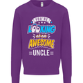 You're Looking at an Awesome Uncle Mens Sweatshirt Jumper Purple