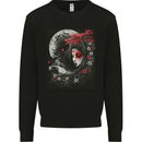 Yuki Onna Japanese Folklaw Gothic Halloween Mens Sweatshirt Jumper Black