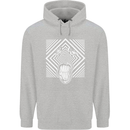 Zebra LSD Magic Mushrooms Hallucinogenic Childrens Kids Hoodie Sports Grey